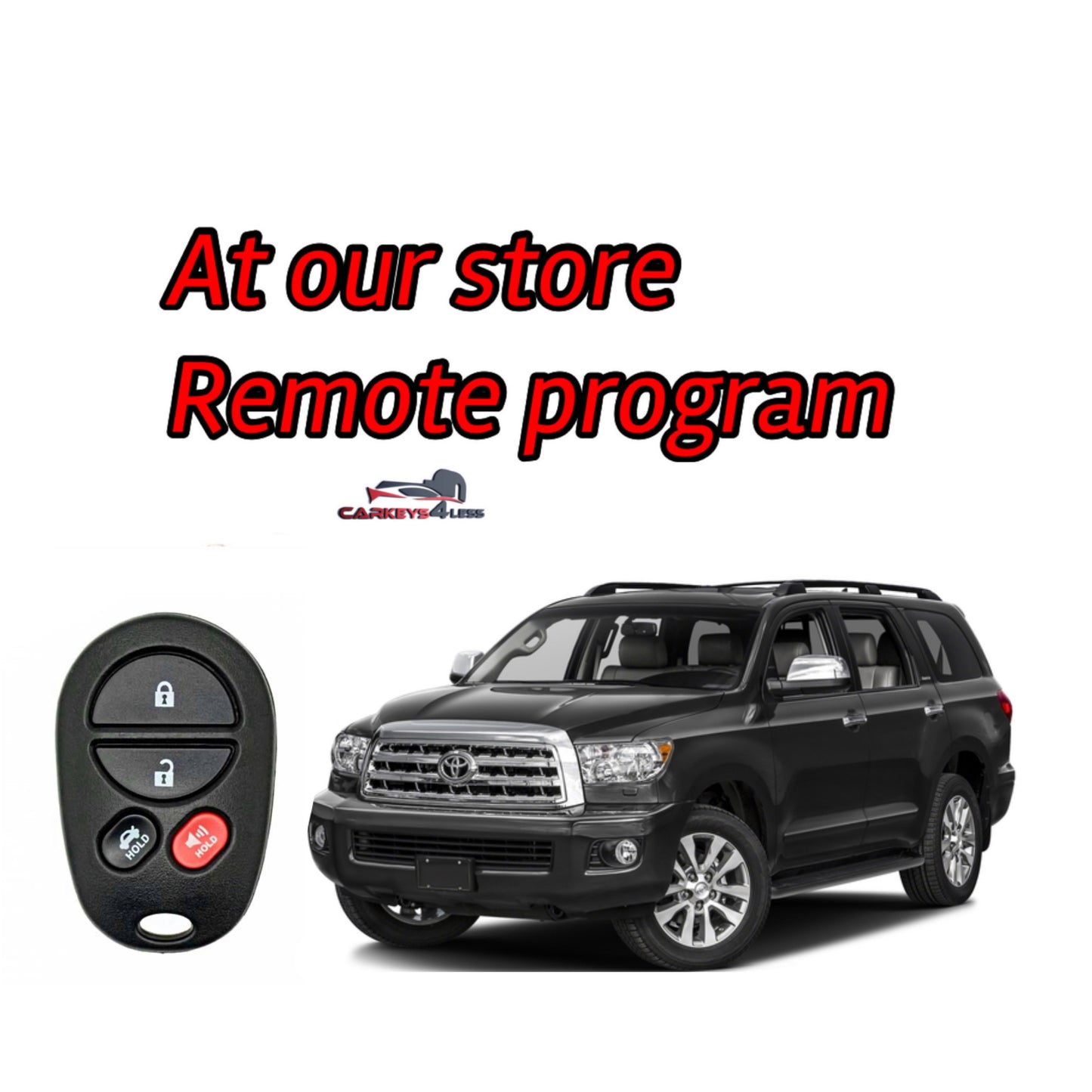 At our store aftermarket toyota remote replacement