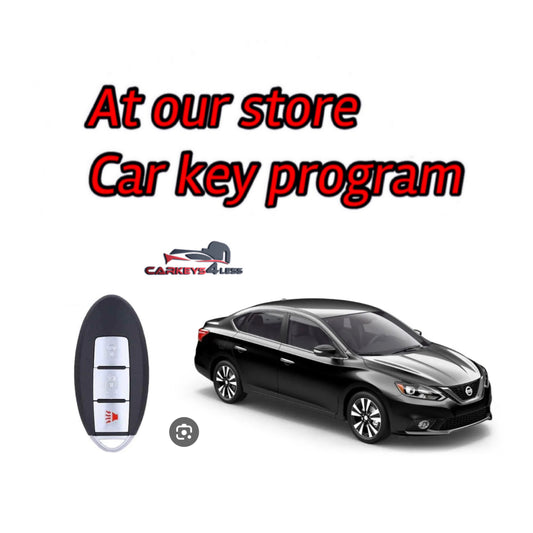 By ons winkel motorsleutel vervanging vir nissan