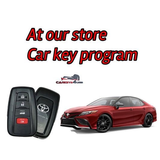 At our store oem refurbished car key replacement