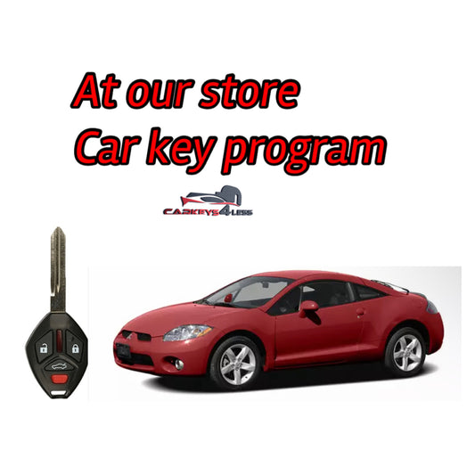 At our store car key replacement for mitsubish