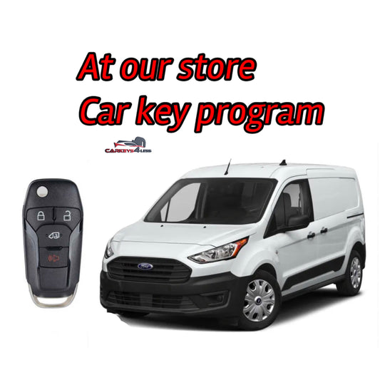 At our store car key replacement for ford