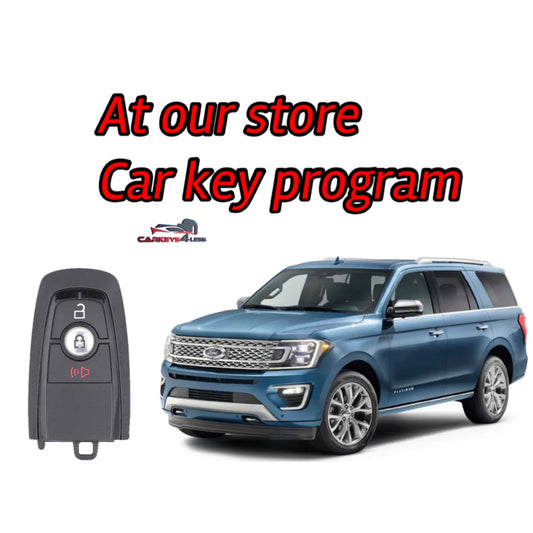 At our store smart key replacement for ford