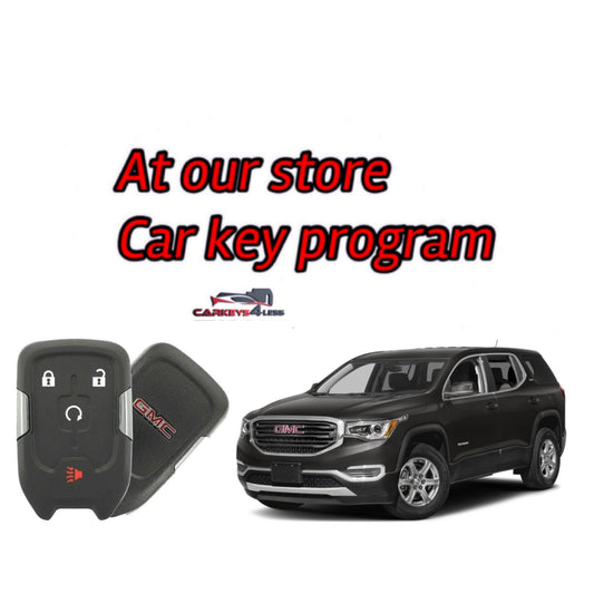 At our store oem refurbished car key replacement for gmc