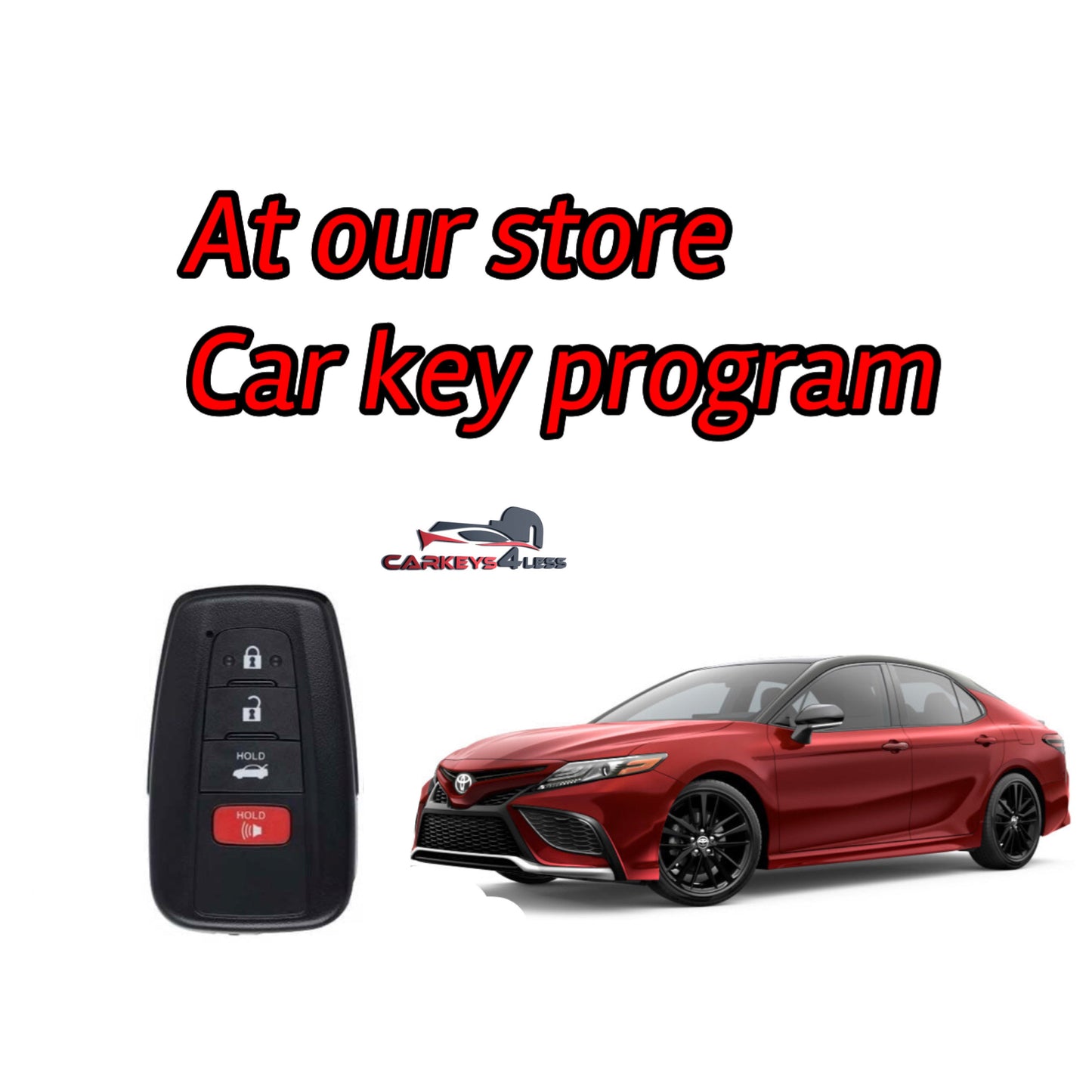 At our store a new oem  car key replacement