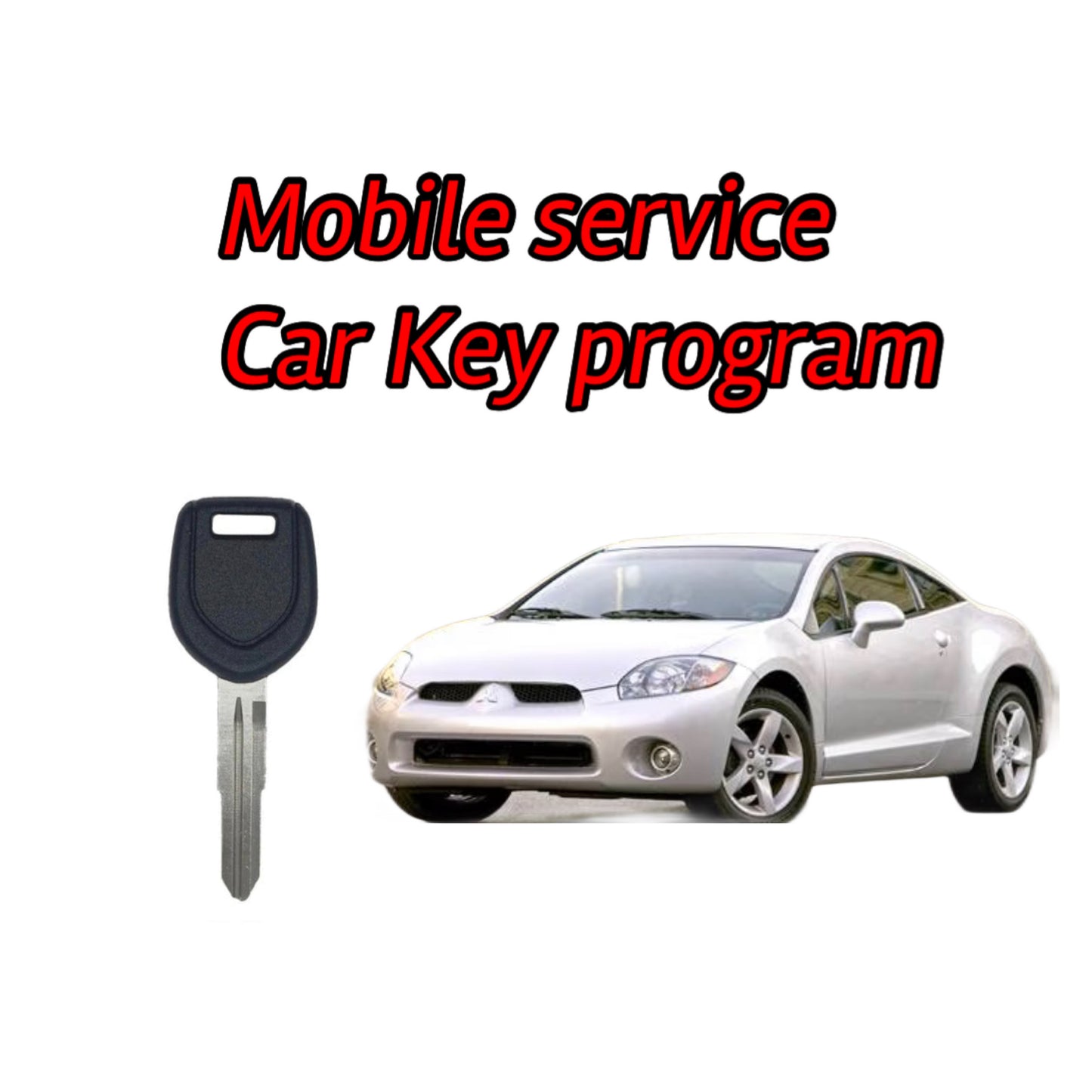 Mobile service for Mitsubishi car key replacement