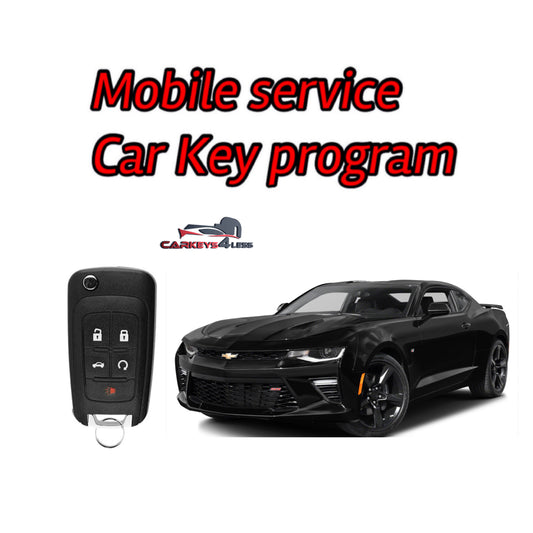 Mobile service for Chevrolet car key replacement