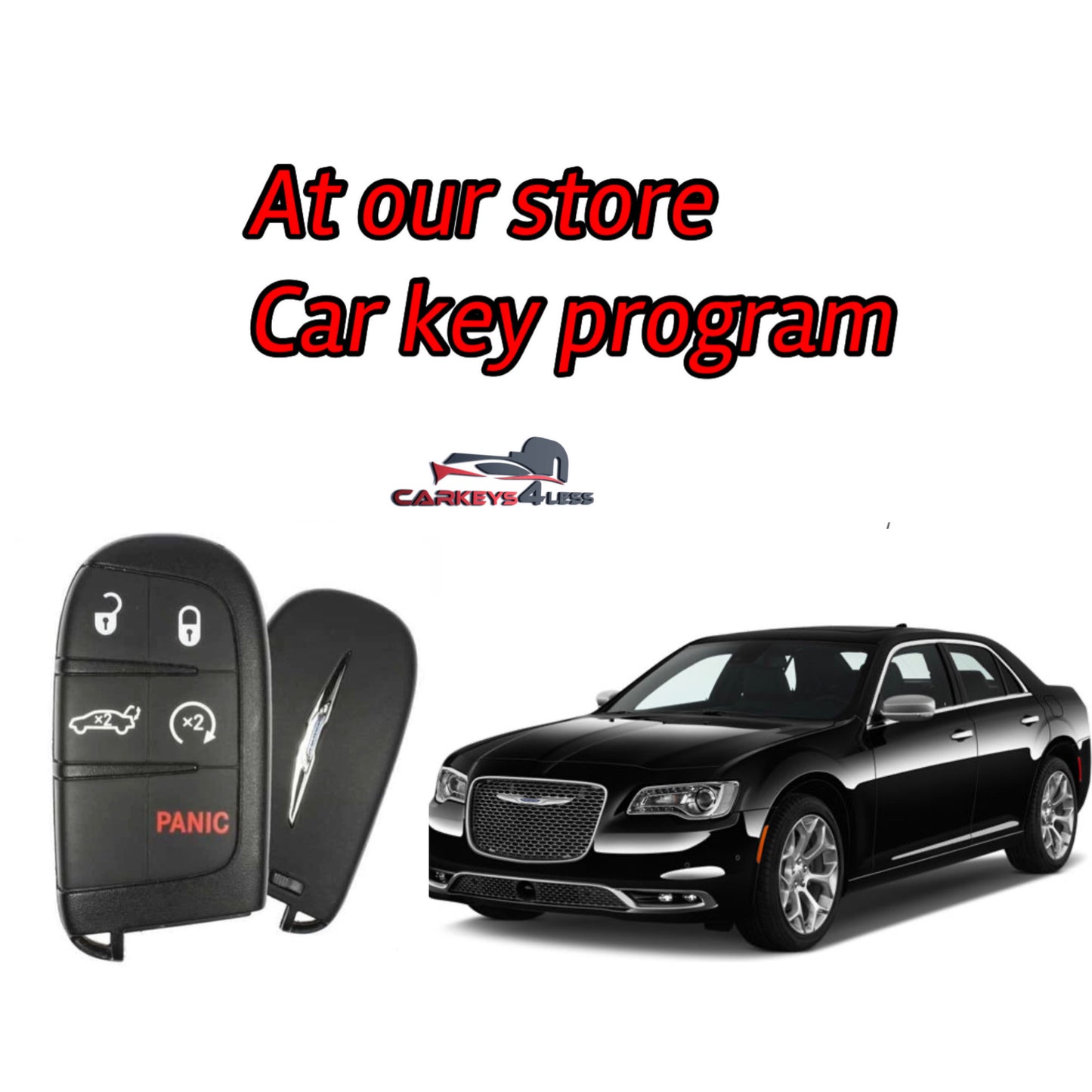 At our store oem refurbished car key replacement for chrysler