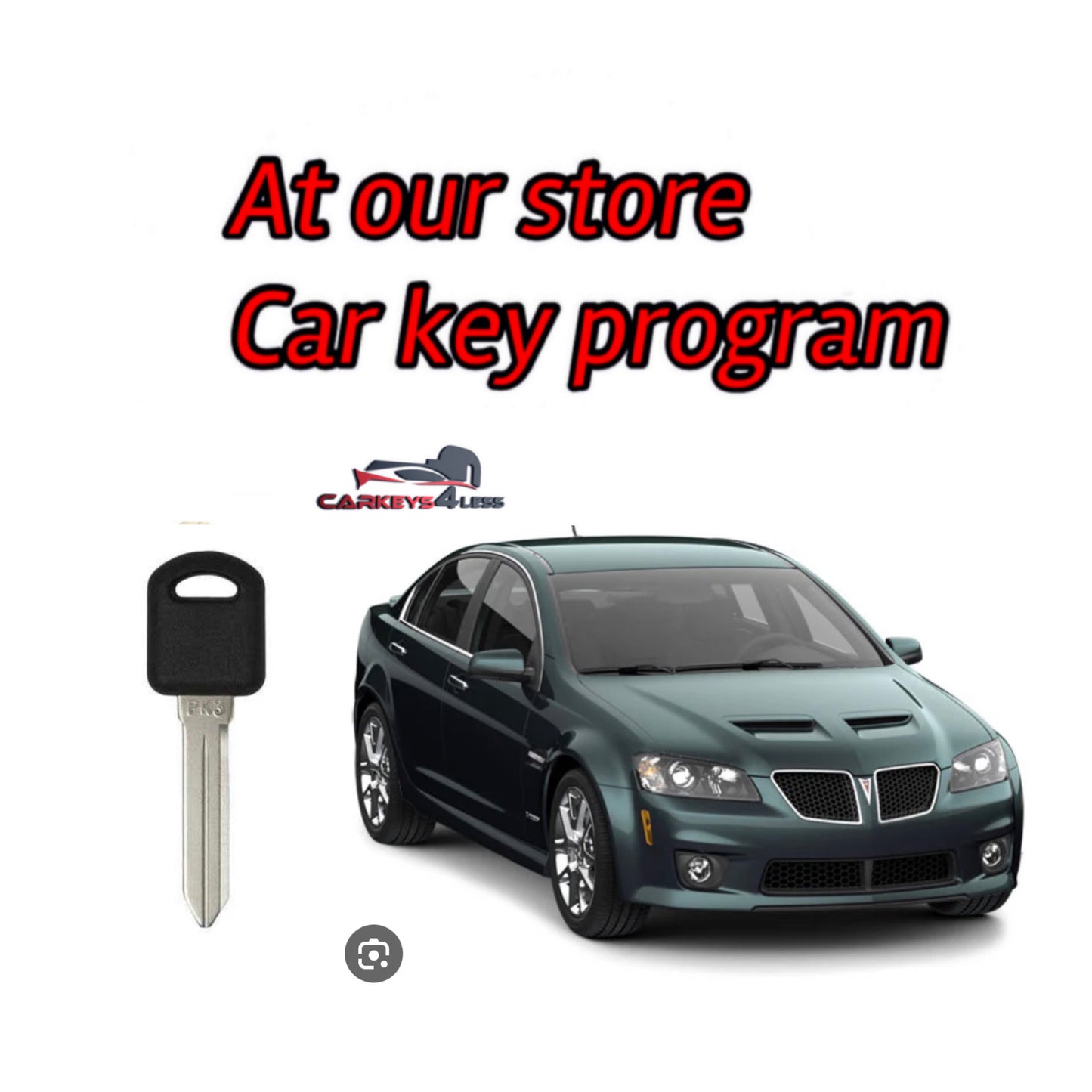 At our store car key replacement