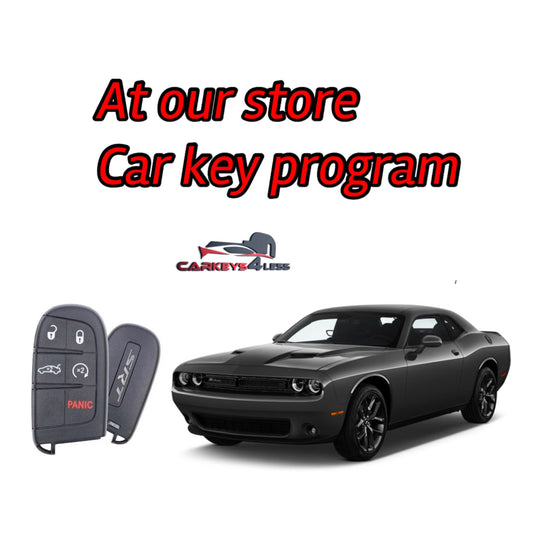 At our store oem refurbished car key replacement for dodge