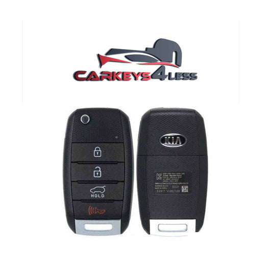 2015-2020 Kia Sorento / 4-Button Flip Key / PN: 95430-C5100 / OSLOKA-910T (UM) (OEM Refurb)