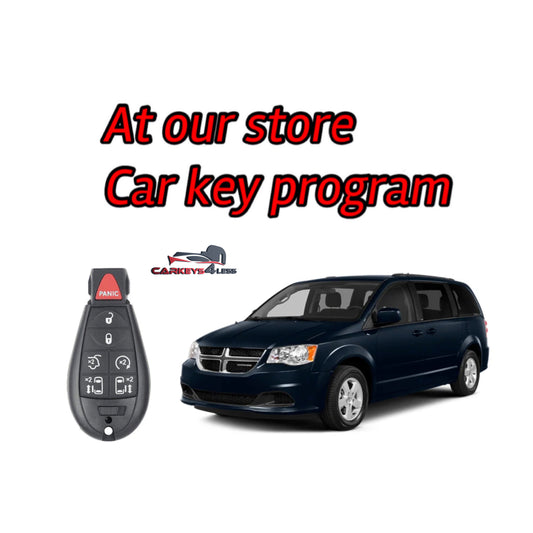 At our store car key replacement for dodge