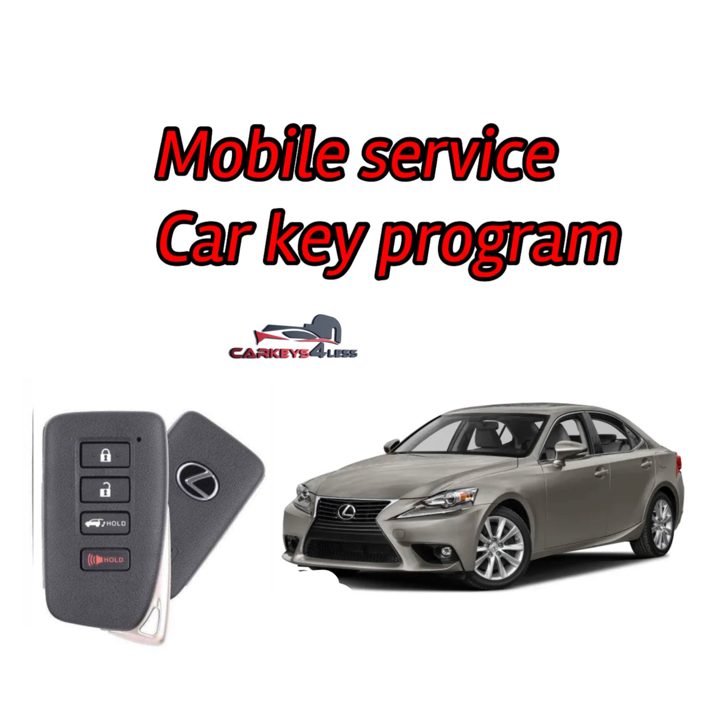 Mobile service ma oem a wɔayɛ no foforo lexus kar safe a wɔde besi ananmu