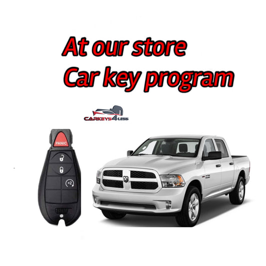 At our store car key replacement for dodge ram