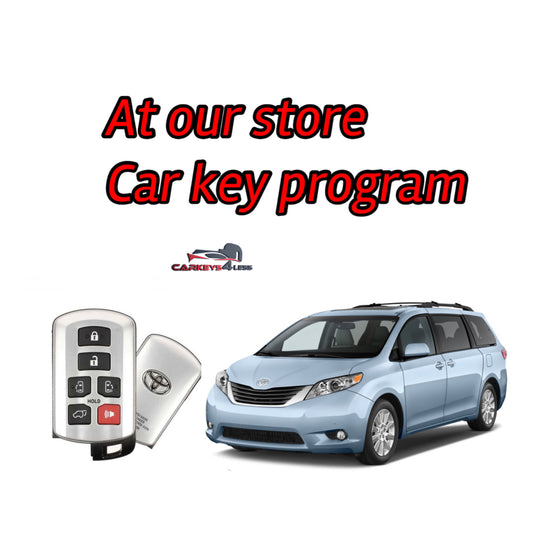 At our store oem refurbished car key replacement