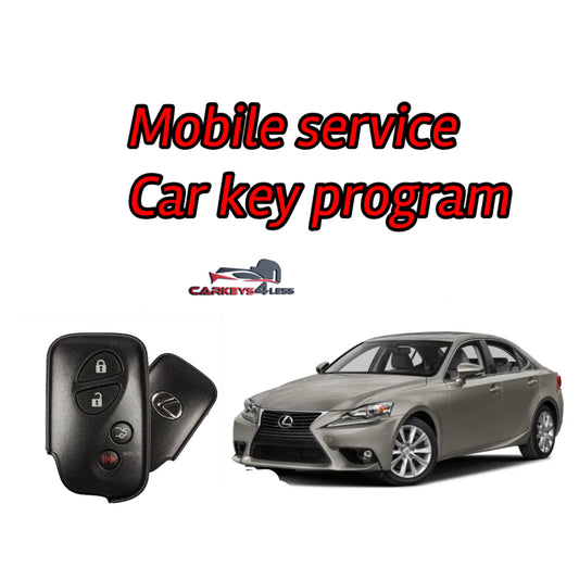 Mobile service ma oem a wɔayɛ no foforo lexus kar safe a wɔde besi ananmu