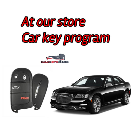 At our store oem refurbished car key replacement for chrysler