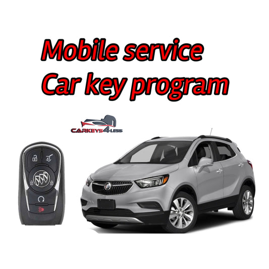 Mobile service for a buick car key repair