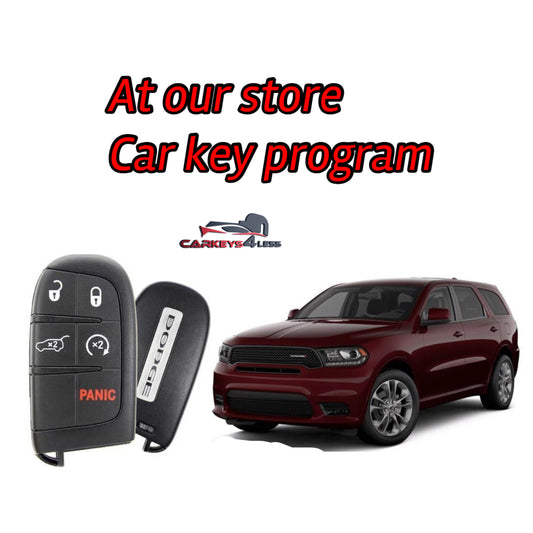 At our store oem refurbished car key replacement for dodge