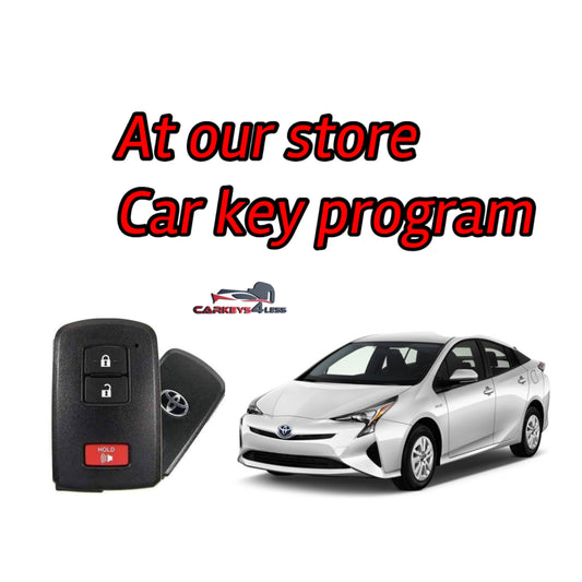 At our store oem refurbished car key replacement