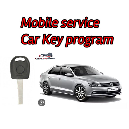 Mobile service car key replacement for vw all keys lost or spare program