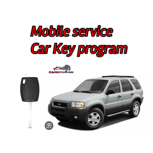 Mobile service ford car key replacement