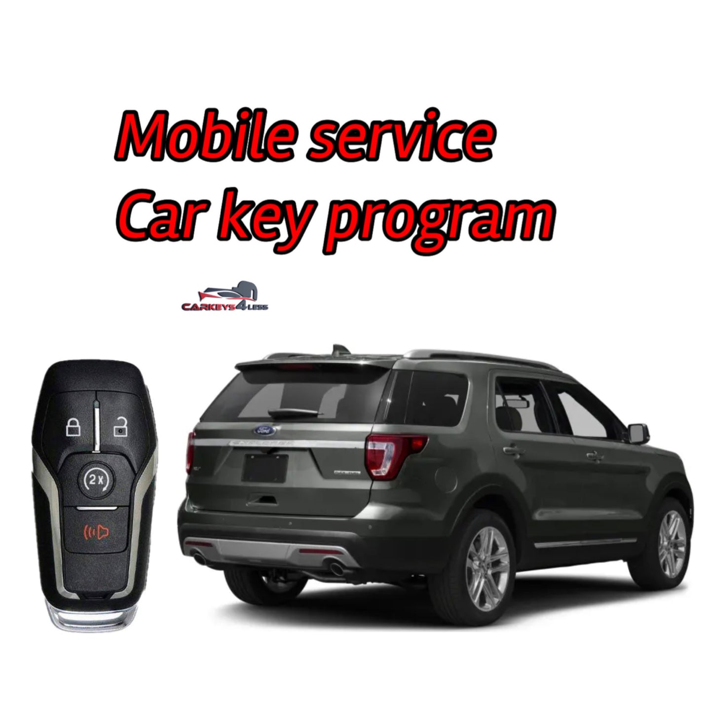 Mobile service for an aftermarket Lincoln smart key replacement