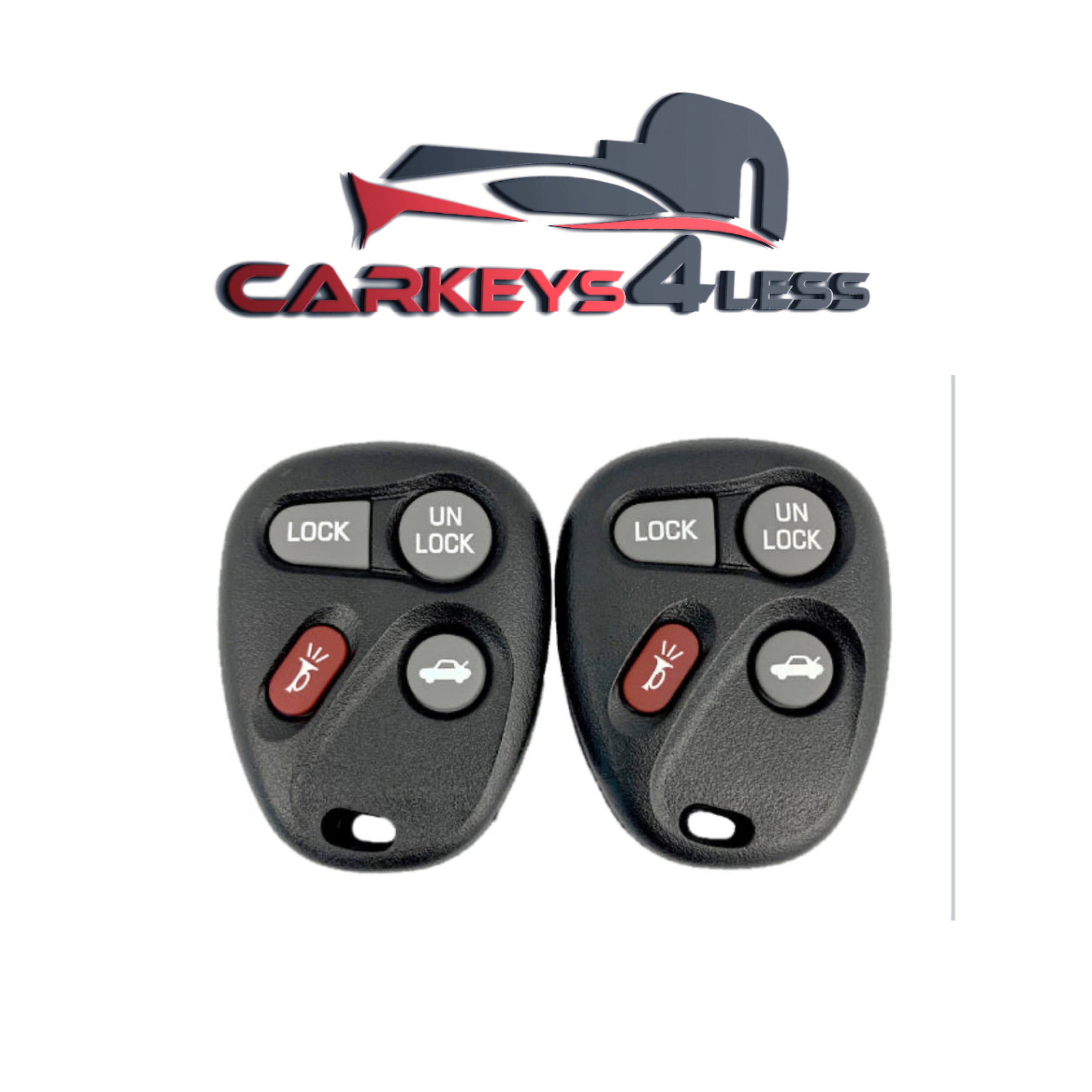 2pc GM Keyless Entry Remote | Carkeys 4 Less