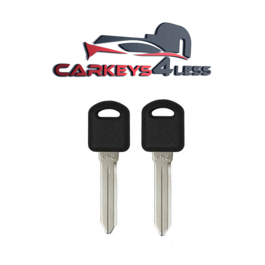 2pc GM B97 Transponder Key