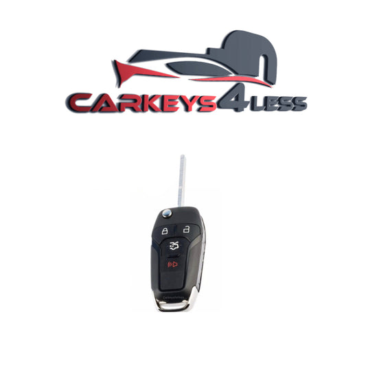 2013-2016 Ford Fusion / 4-Button Flip Key / 128 Bit / N5F-A08TAA (AFTERMARKET)