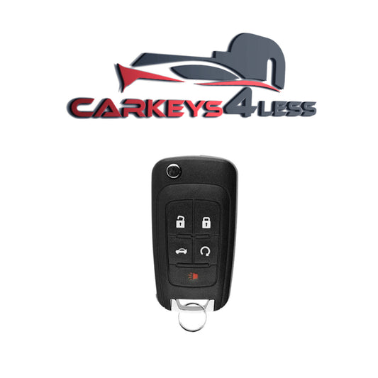 2010-2020 GM / 5-Button Flip Key / OHT01060512 (AFTERMARKET)