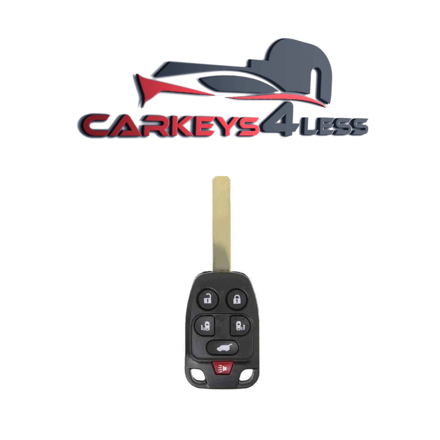 2011-2013 Honda Odyssey / 6-Button Remote Head Key / PN: 35118-TK8-A20 / N5F-A04TAA (AFTERMARKET)