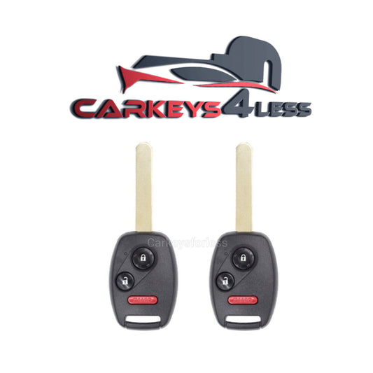 2 stuks 2005-2008 Honda Pilot / 3-knoppie afstandkopsleutel / CWTWB1U545 / (NAMARK)