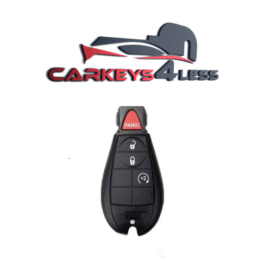 2013-2020 Dodge RAM / 4-Button Fobik Key / GQ4-53T (AFTERMARKET)