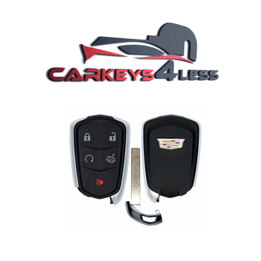 2014-2019 Cadillac ATS CTS XTS / 5-Button Key Smart Key / PN: 13580811 / HYQ2AB (OEM Refurb)