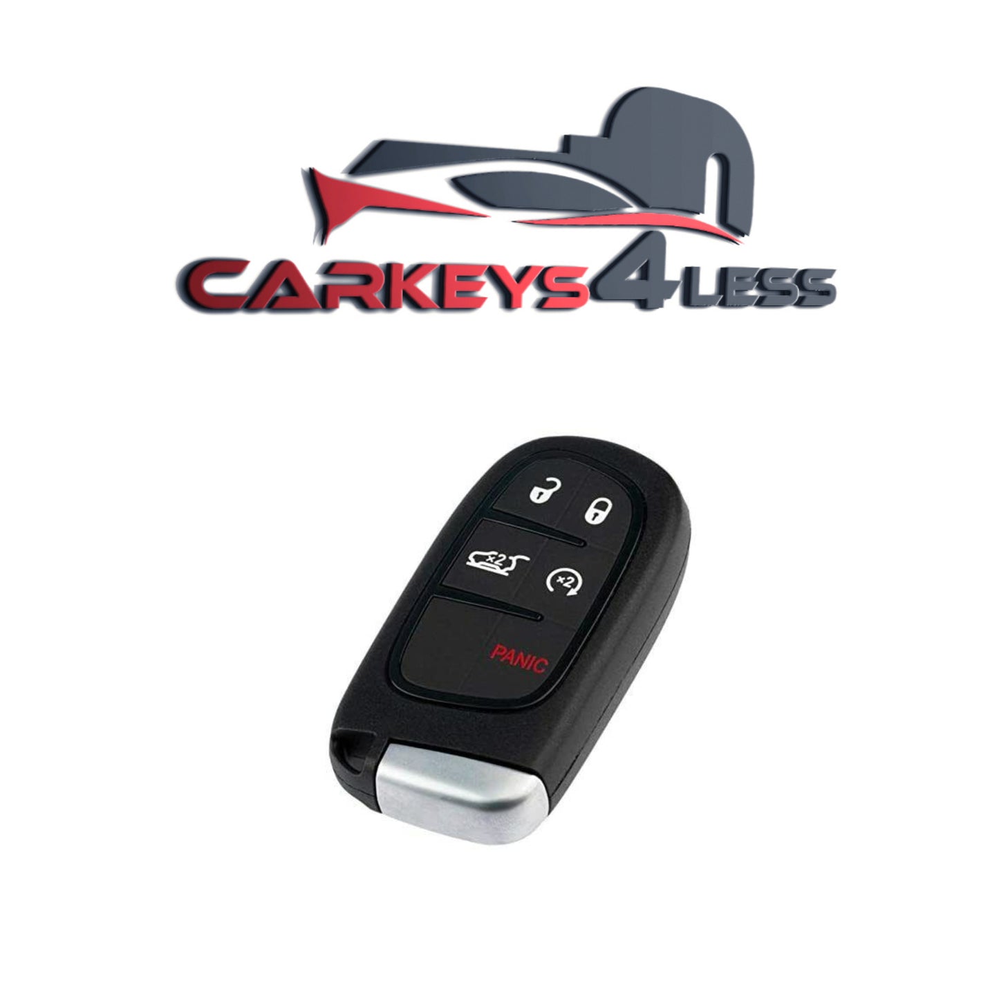 2014-2021 Jeep Cherokee / 5-Button Smart Key / GQ4-54T (AFTERMARKET)