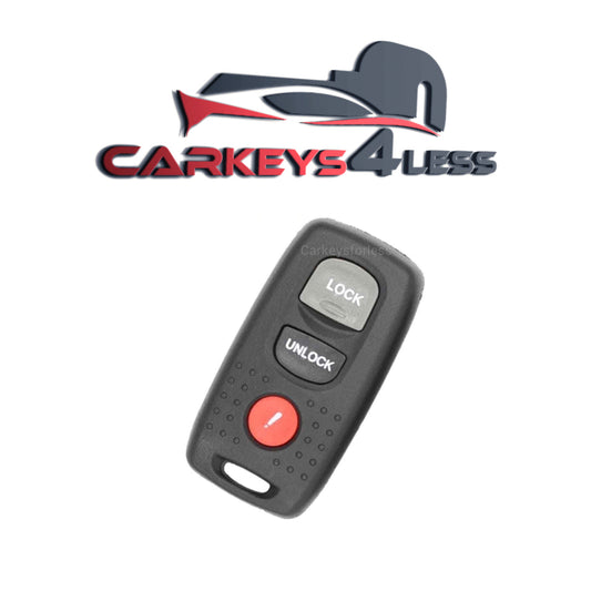 2003-2008 MAZDA 3 6 / 3-Button Keyless Entry Remote Key / KPU41846 (AFTERMARKET)