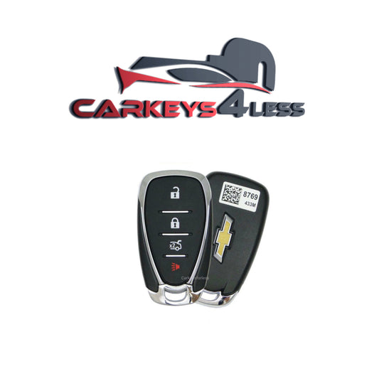 2016-2021 Chevrolet Camaro Cruze / 4-Button Smart Key / PN: 13529660 / HYQ4EA / XL8 (433MHZ) / (OEM Refurb)