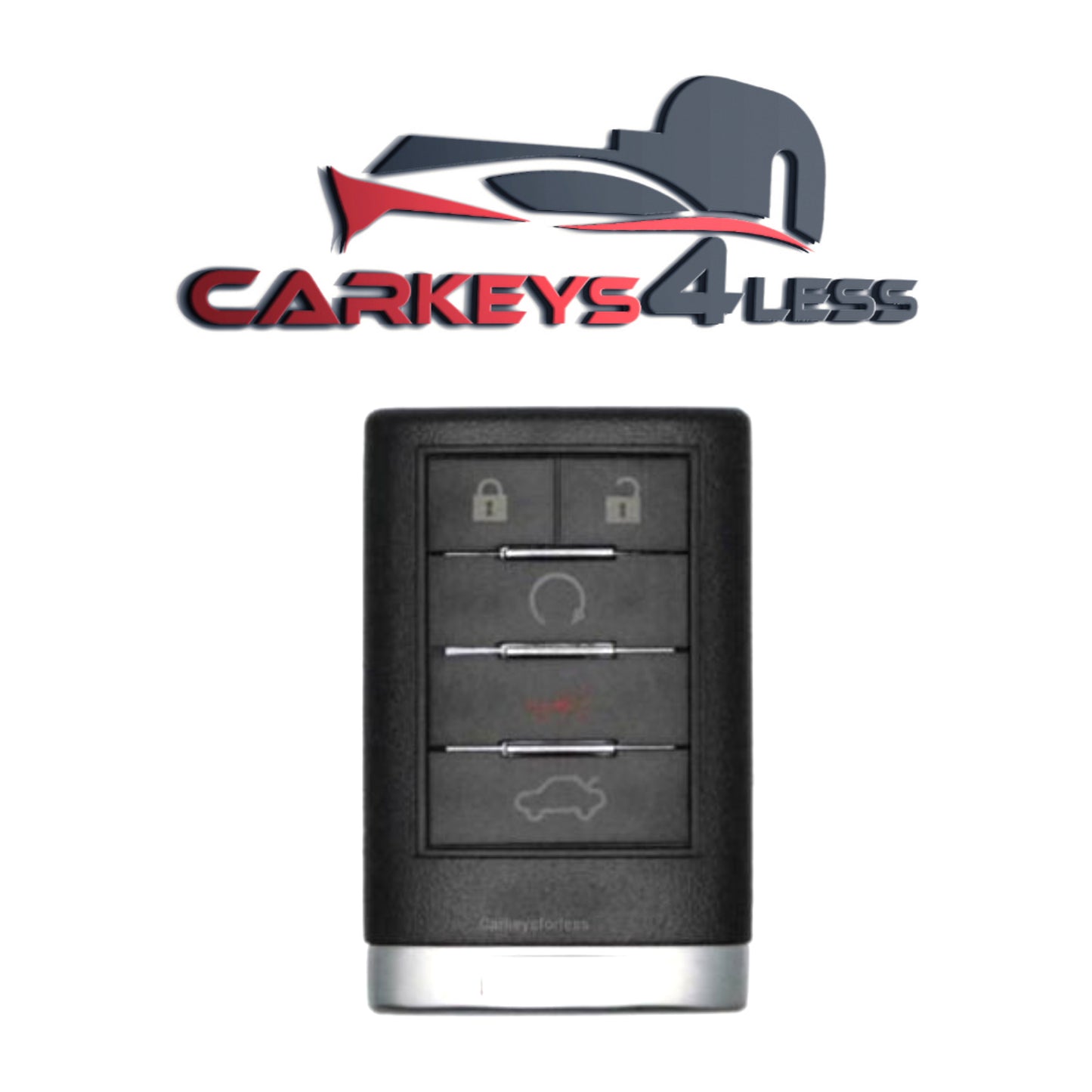 2008-2014 Cadillac CTS STS / 5-Button Smart Key / PN: 25943677 / M3N5WY7777A / (AFTERMARKET)