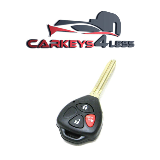 2005-2013 Scion / Toyota / 3-Button Remote Head Key / MOZB41TG / (AFTERMARKET)