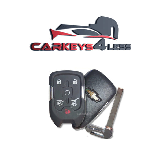 2015-2020 Chevrolet Suburban Tahoe / 6-Button Smart Key / PN: 13508278 / HYQ1AA / 315MHz (OEM Refurb)