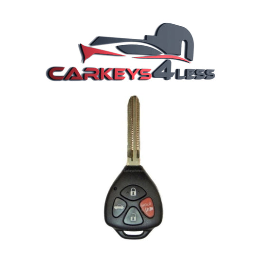 2007-2010 Toyota Camry Corolla / 4-Button Remote Head Key / 89070-06231 / HYQ12BBY (4D67 Chip) (AFTERMARKET)