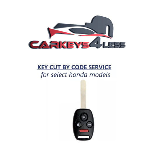 CUT BY CODE SERVICE + Honda Accord 2008-2012 Key Fob Remote KR55WK49308 A+++