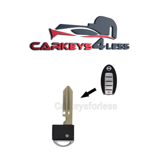 2006-2020 Nissan Infiniti / Emergency Key With Chip / DA34 / H0564-JG00A (AFTERMARKET)