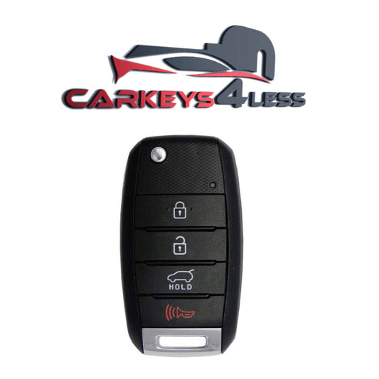 2014-2015 Kia Optima / 4-Button Flip Key / PN: 95430-2T560 / NYODD4TX1306-TFL (AFTERMARKET)