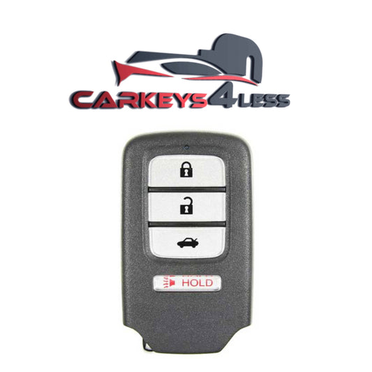 2017-2020 Honda Civic / 4-Button Smart Key / PN: 72147-TBA-A01 / KR5V2X (AFTERMARKET)